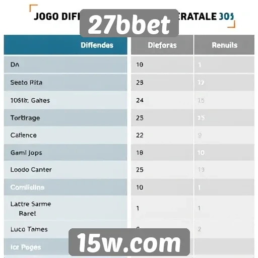 Comparativo entre jogos populares no 27bbet