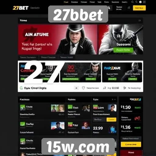 Mudanças recentes na interface do 27bbet