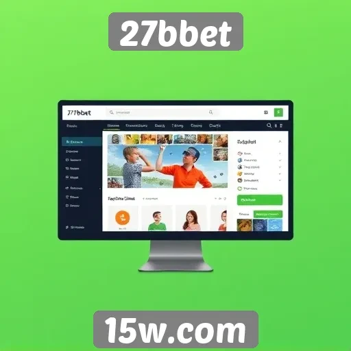 Análise da interface do site 27bbet