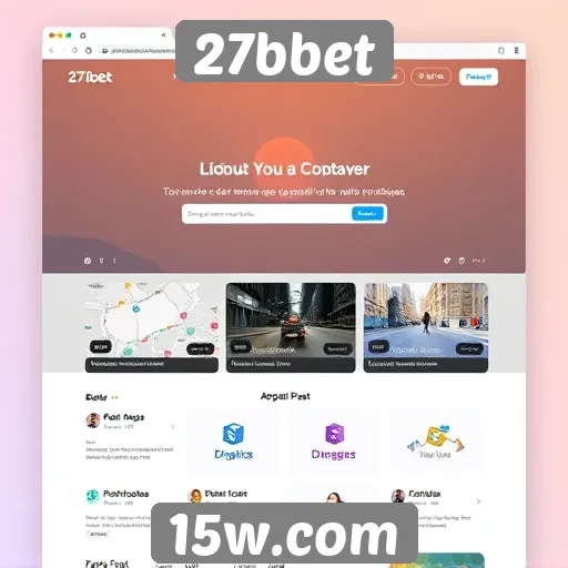 Análise da interface do usuário no 27bbet